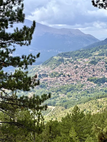 Hiking View of Metsovo
