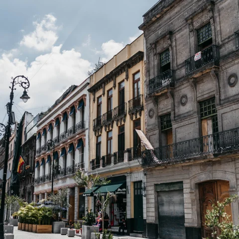 Buildings next to street during daytime