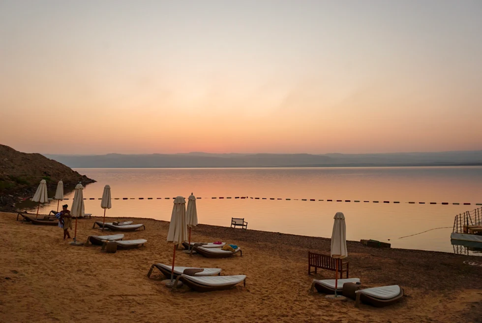 Beautiful relaxing dead sea
