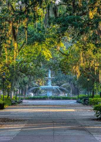 Fountain in Savannah