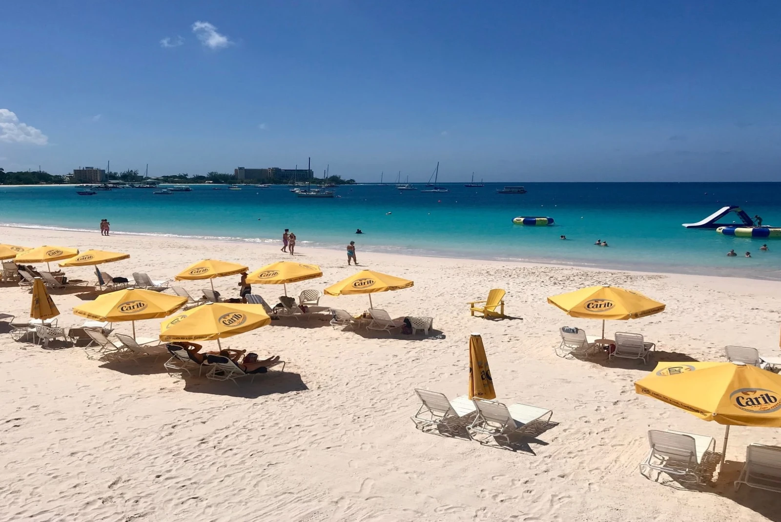 The Boatyard Beach Club is one of the most amazing white sand beaches in the world.