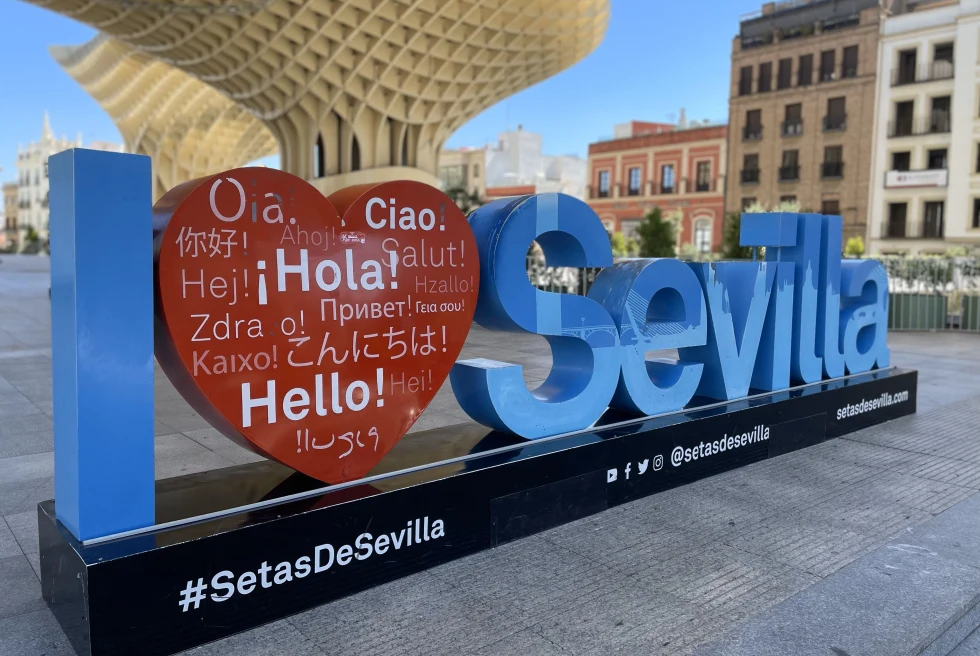 Beautiful downtown of Sevilla