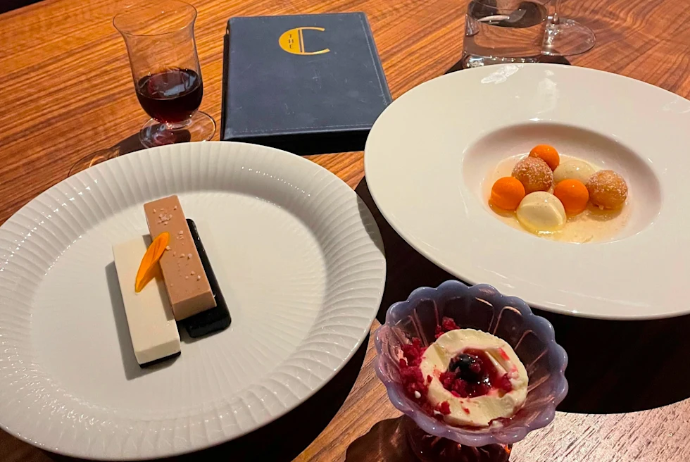 Enjoy this wonderful dessert at The Continental.