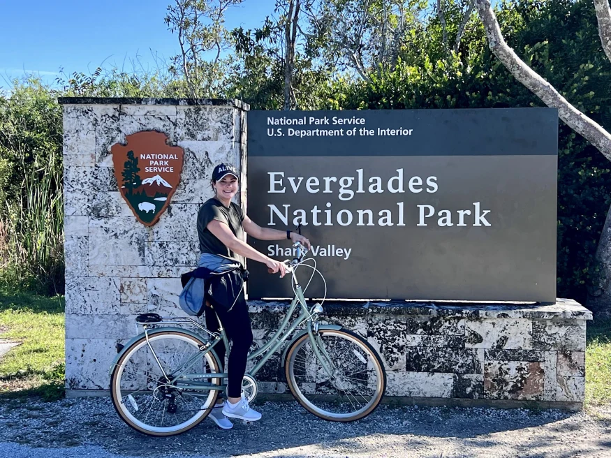 Everglades National Park biking.