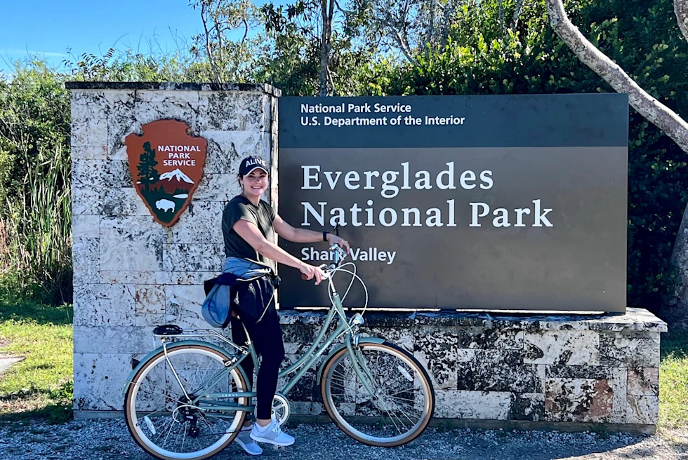 Everglades National Park biking.