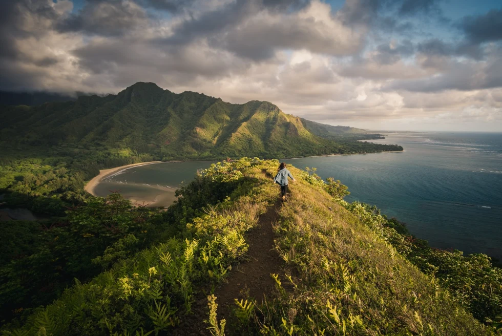 Hiking in Oahu, Hawaii