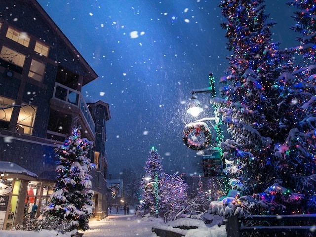 Celebrating a Festive Christmas in Breckenridge, Colorado