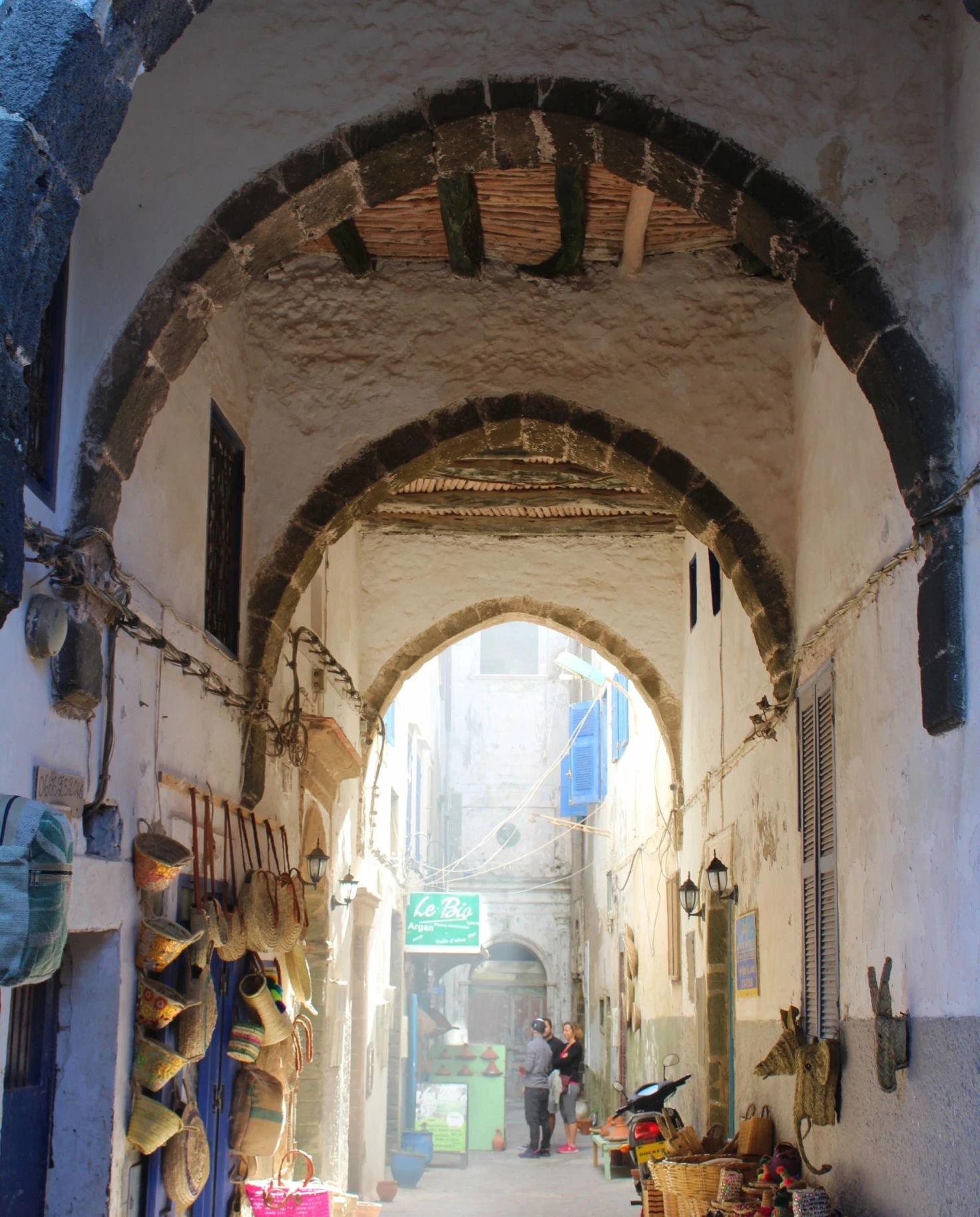 archway to a souk