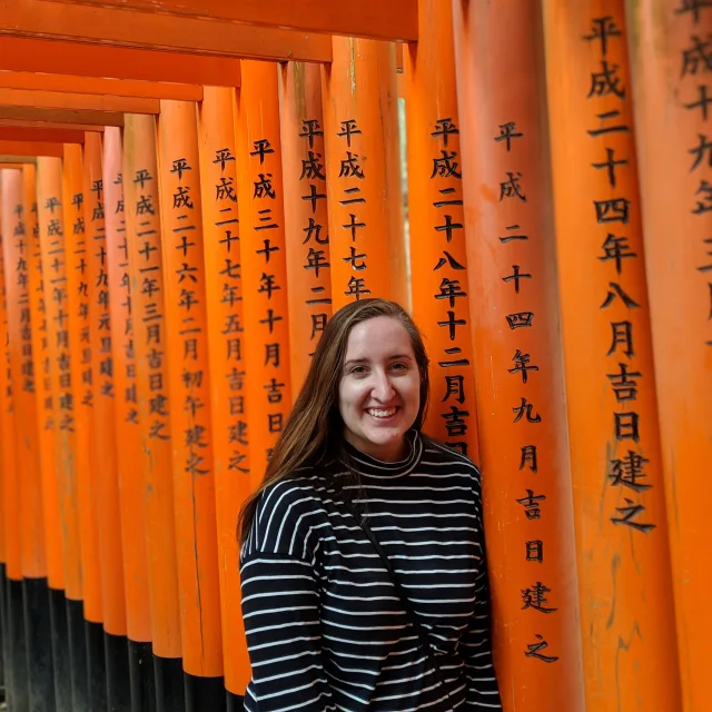 Picture of Virginia at Fushimi Inari Taisha