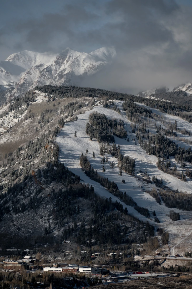 ski mountain during daytime