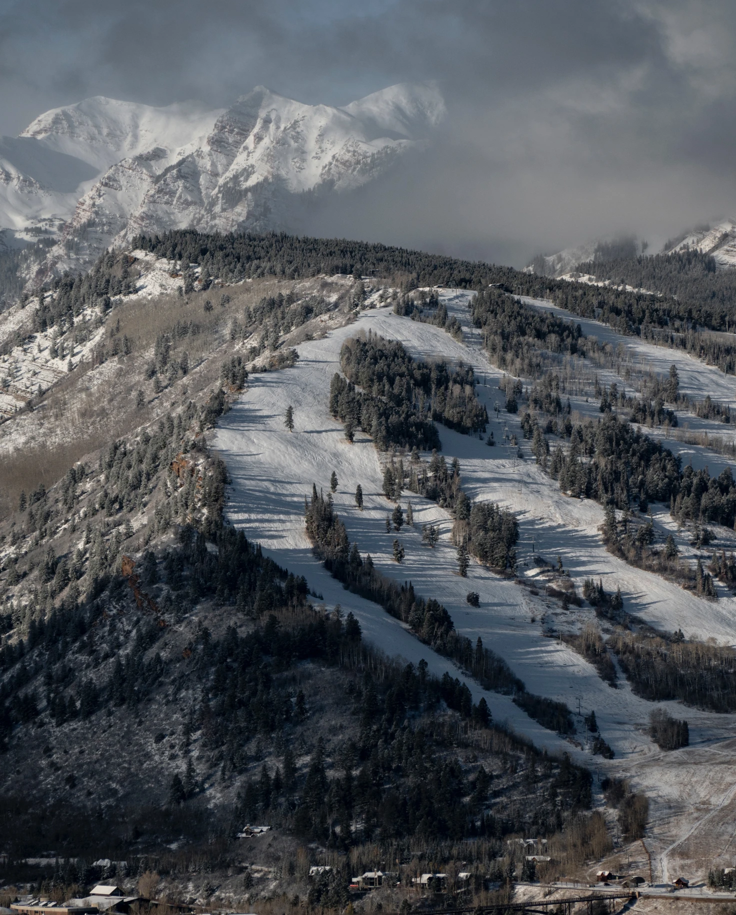 ski mountain during daytime