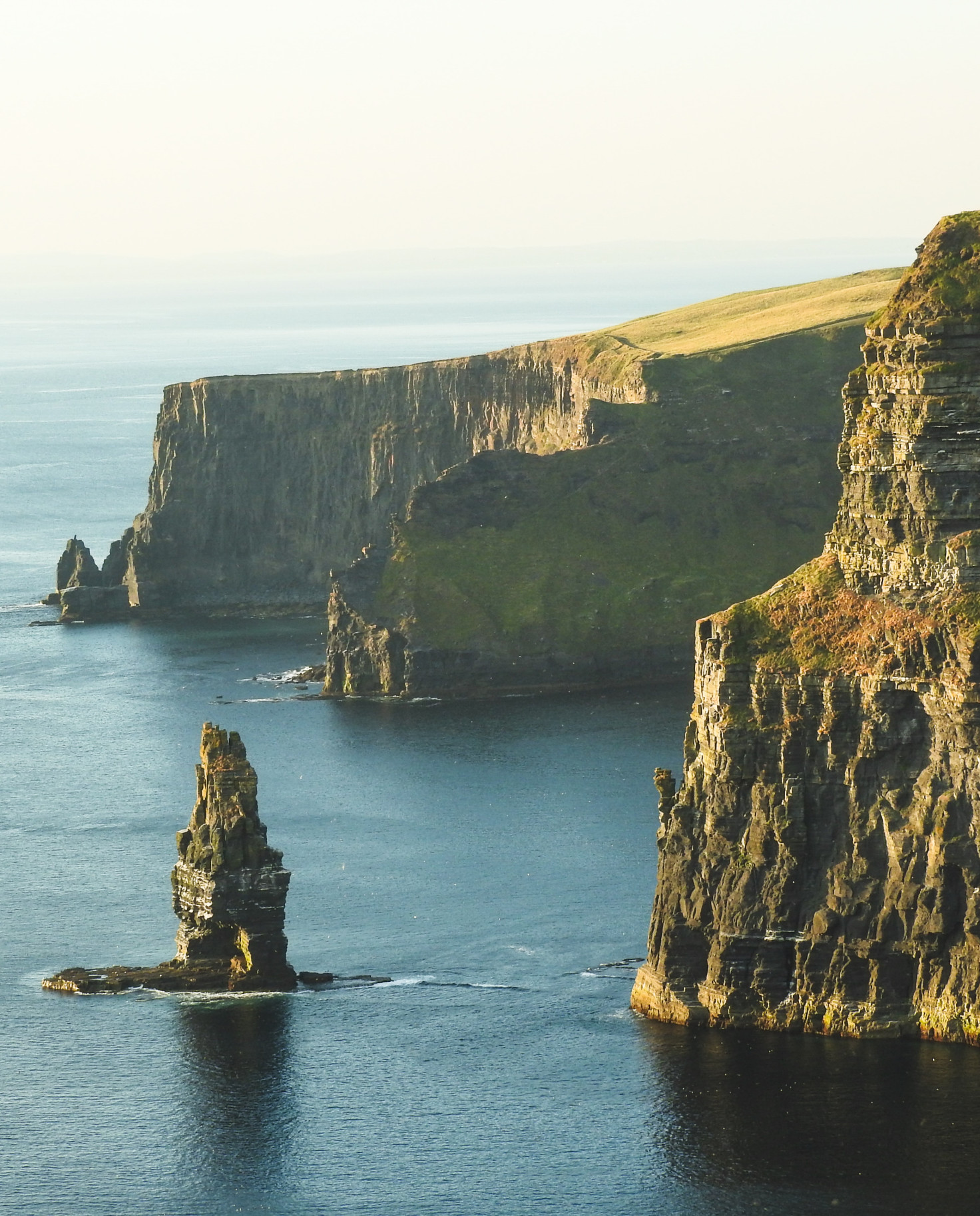Cliffs in Moher Ireland