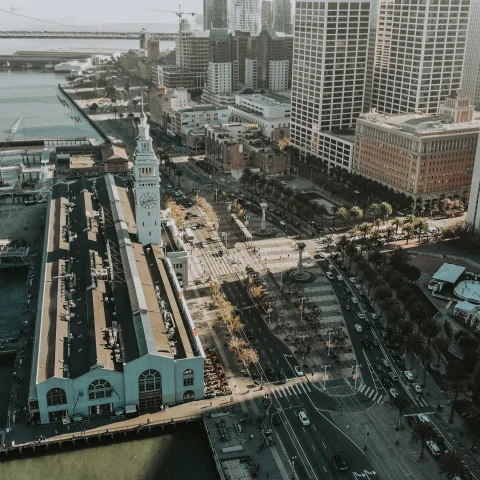 View of San Francisco Port