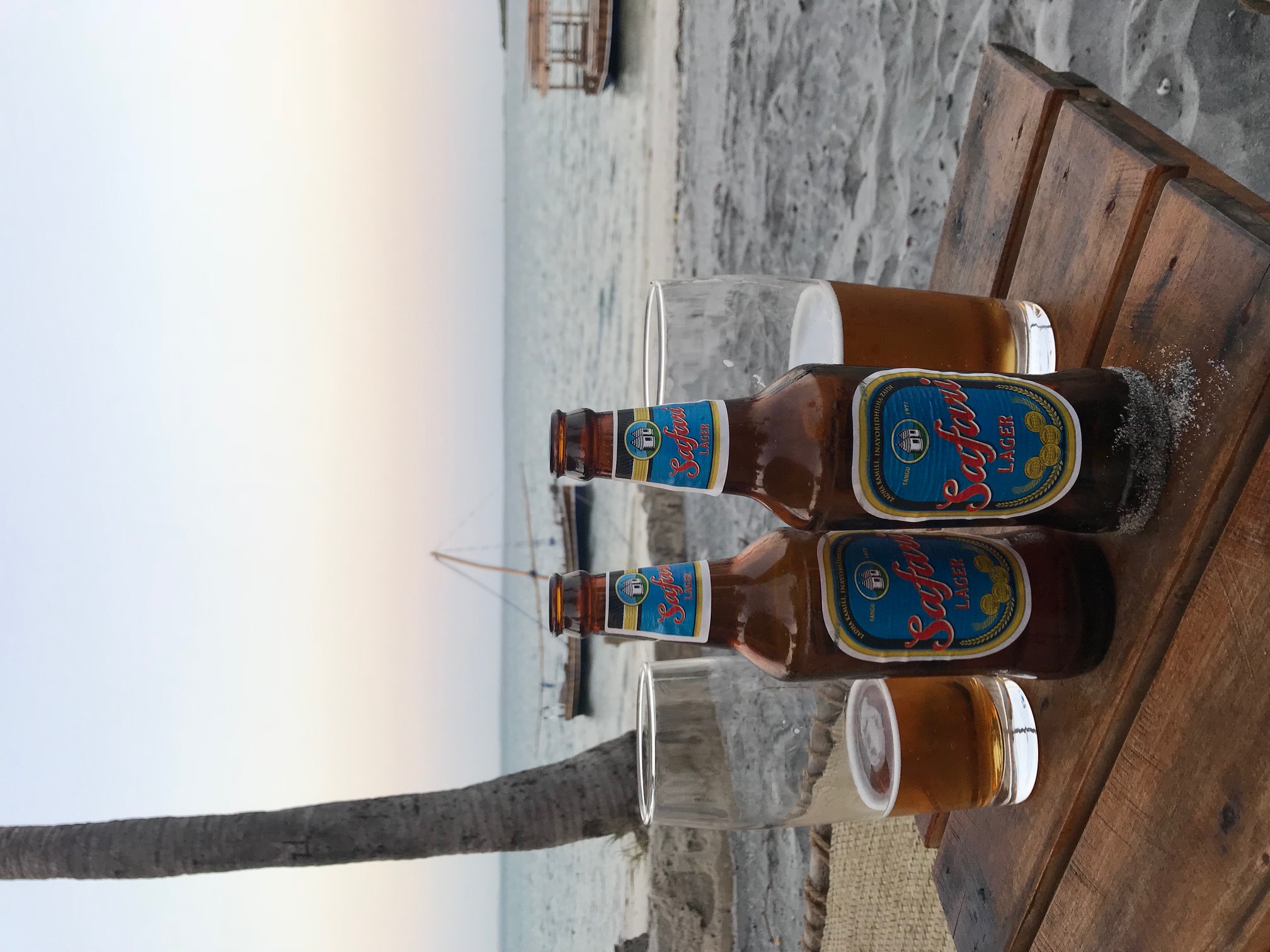 View of drink bottles