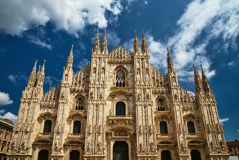 The Duomo di Milano is considered the second largest Roman Catholic cathedral in the world.