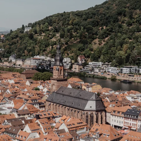 Beautiful Heidelberg city