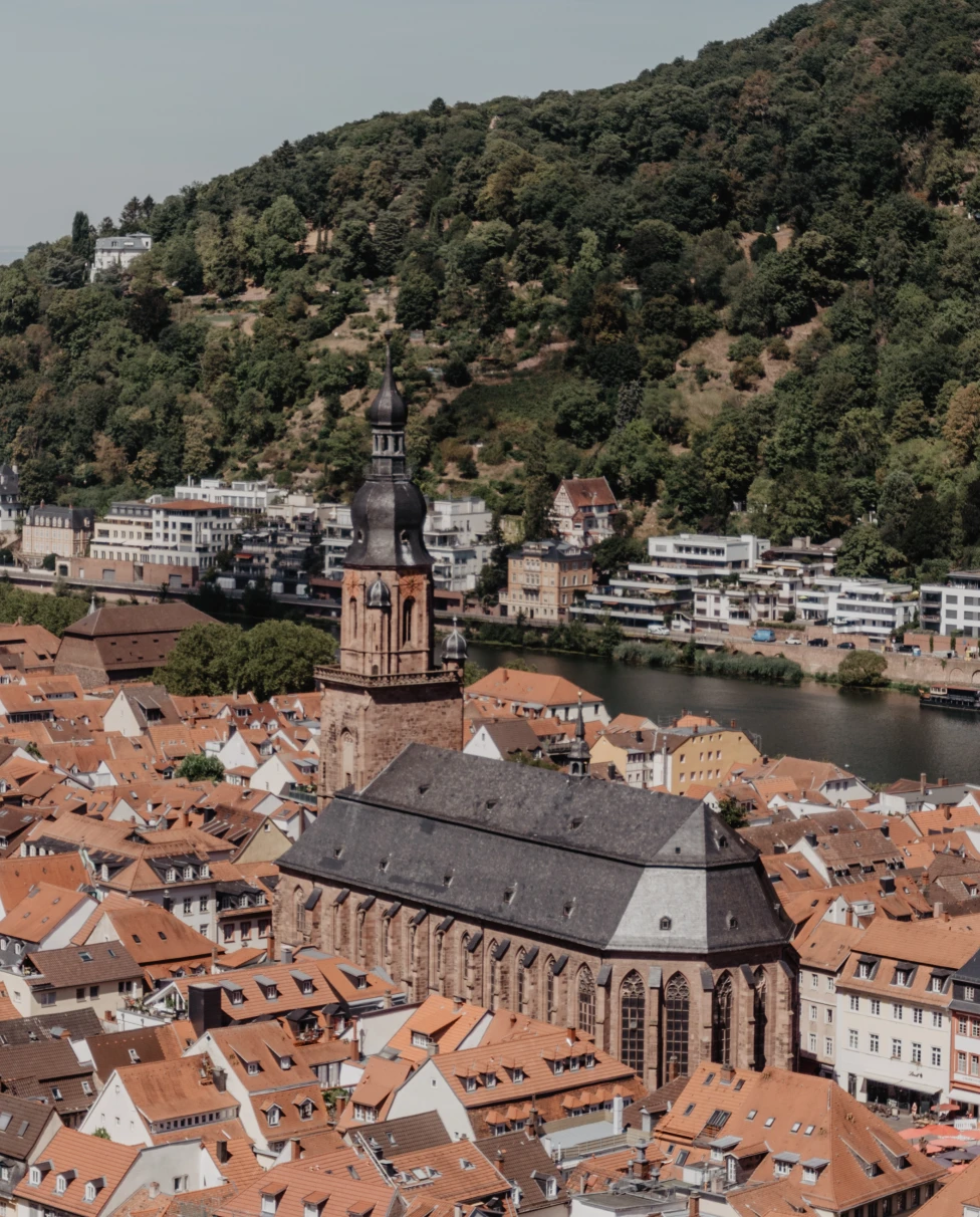 Beautiful Heidelberg city