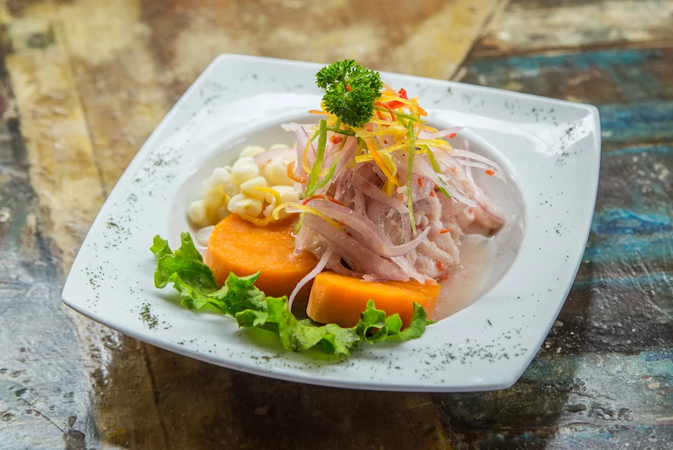 Colombia travel guide, ceviche.