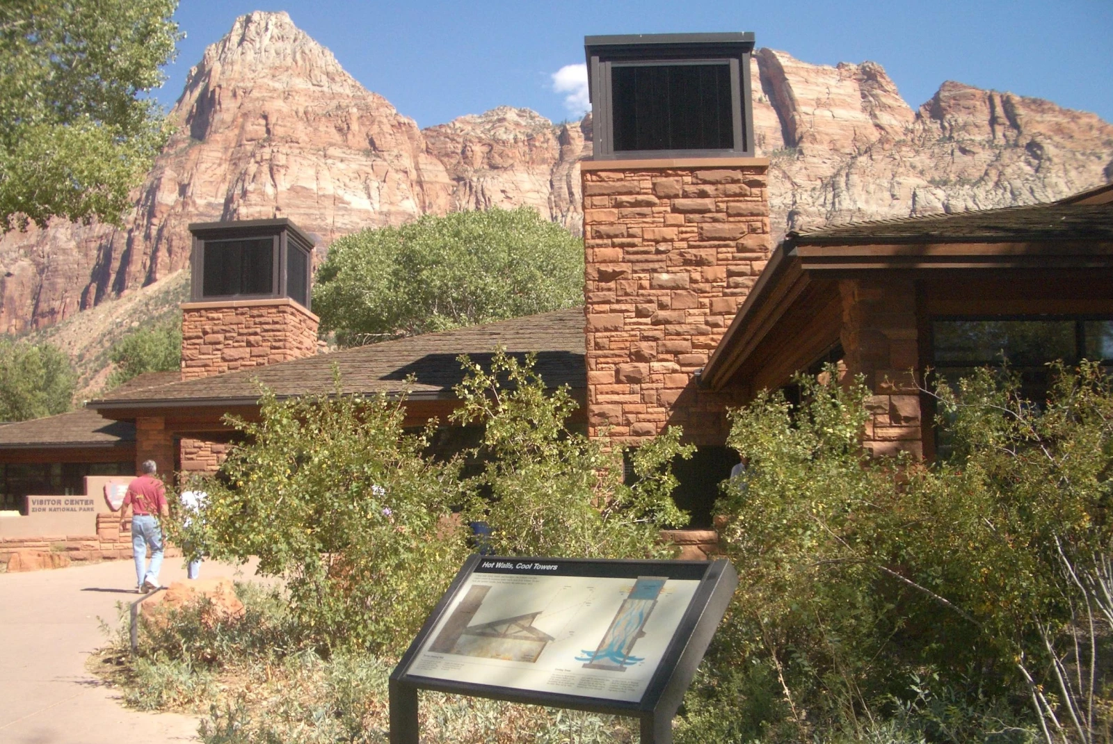 Visitor center in Zion.