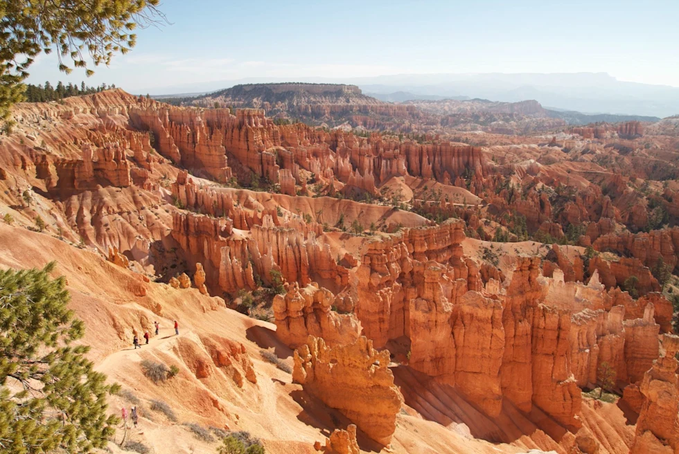 Bryce Canyon National Park in Utah having landscape that seems like forest of rocks.