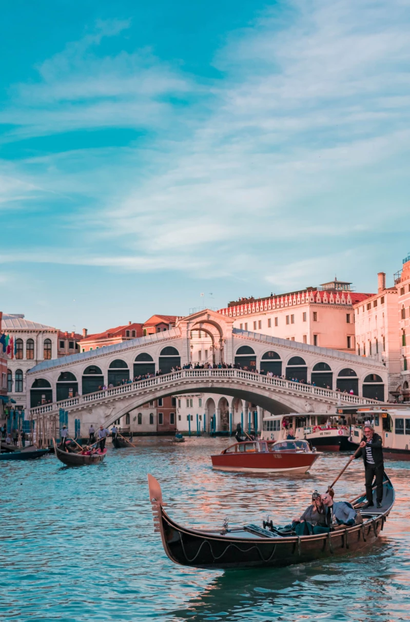 A cityscape of Venice.