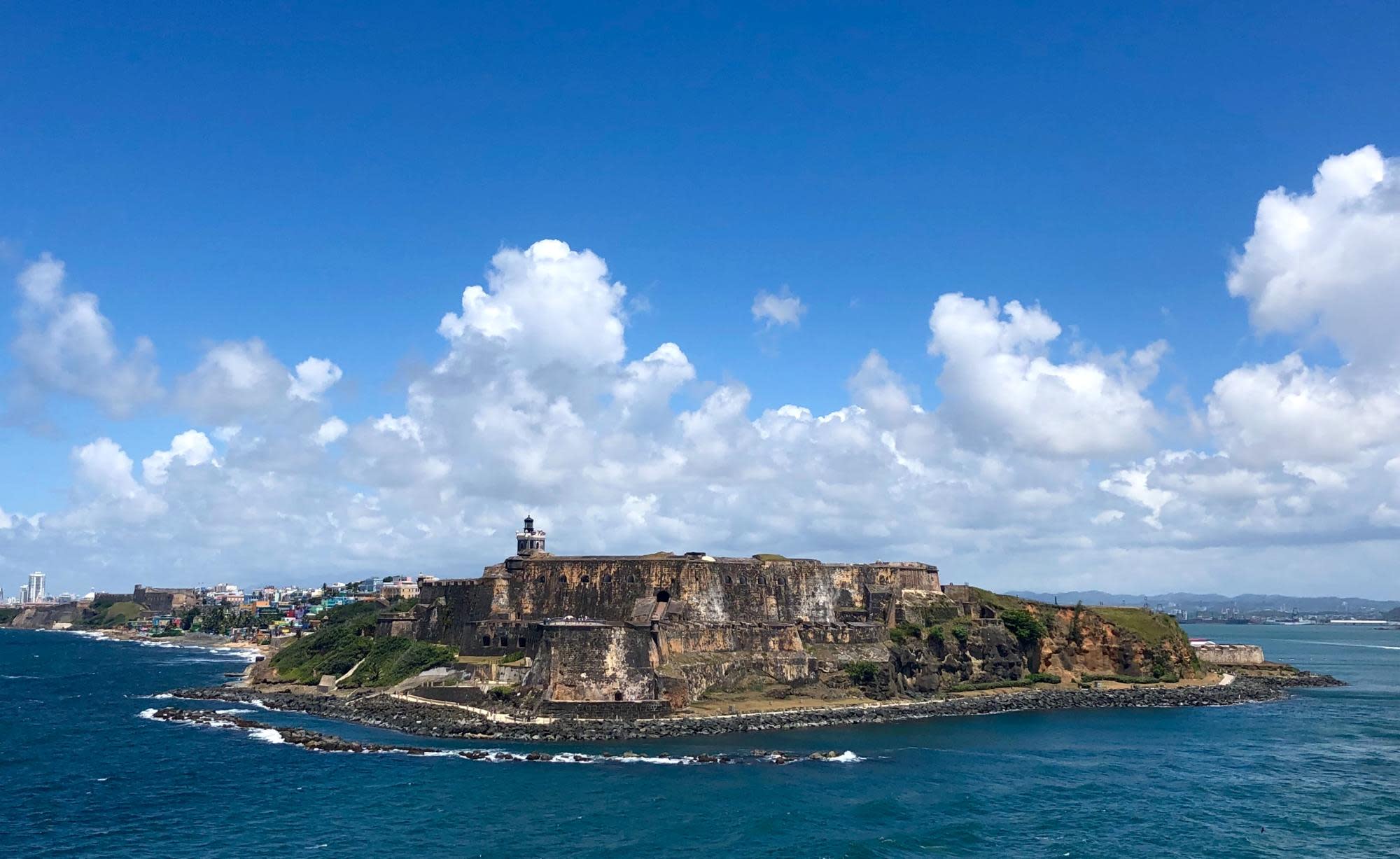 Paseo Del Morro in Old San Juan, Puerto Rico