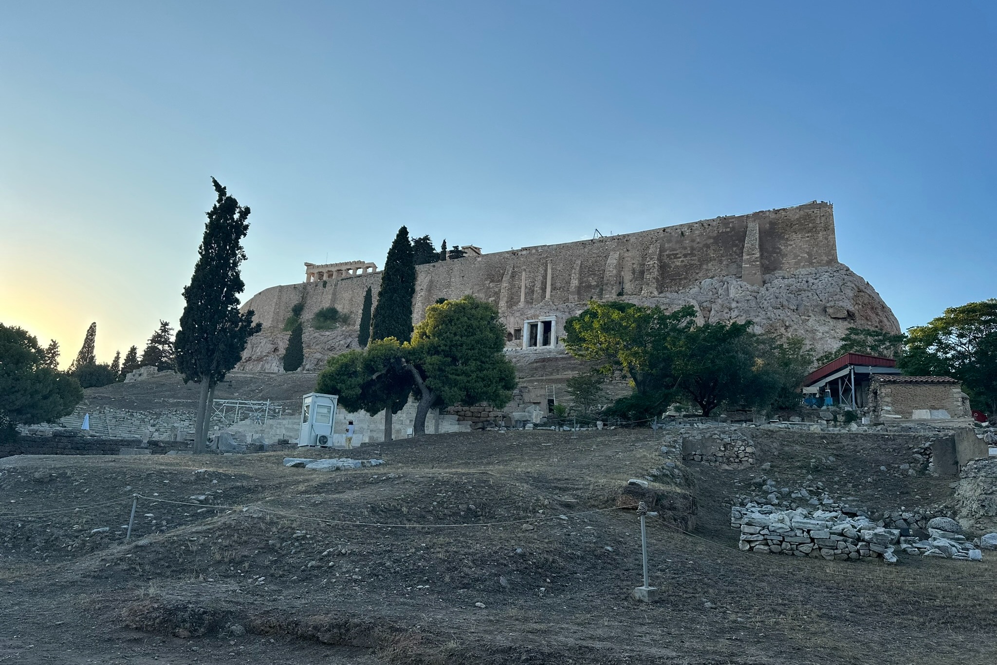 A quick 24 hours in Athens which includes seeing the Acropolis, a historical landmark in Greece.