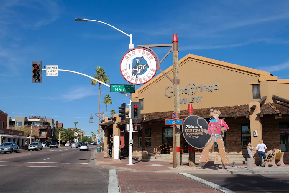 Old Town is the historic district in Downtown Scottsdale.