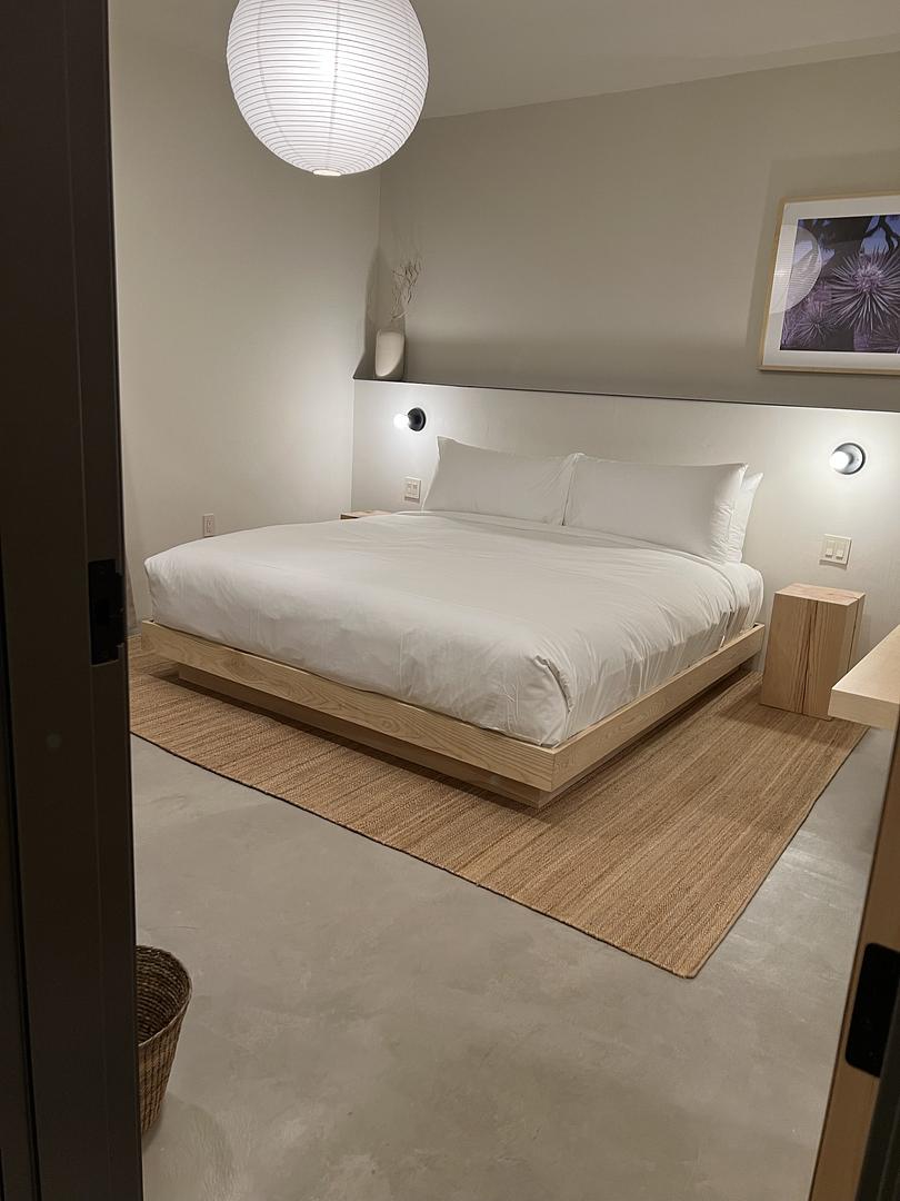 bedroom with comfortable bed