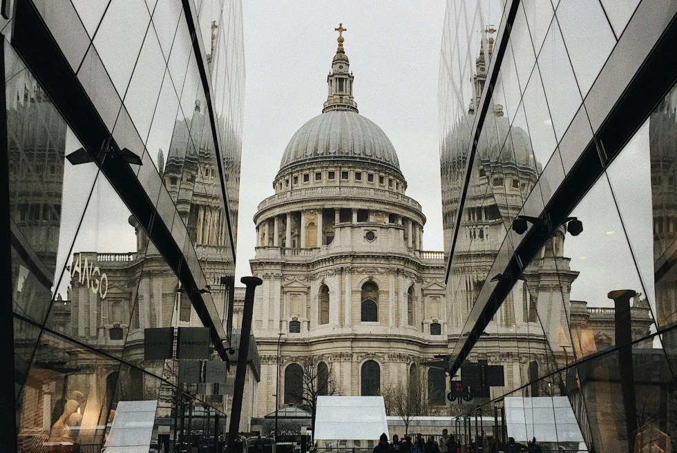 St-Paul's Cathedral in London