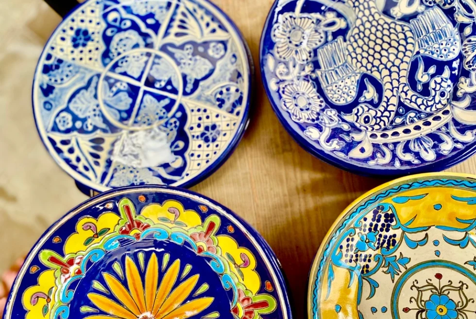 hand painted bowls
