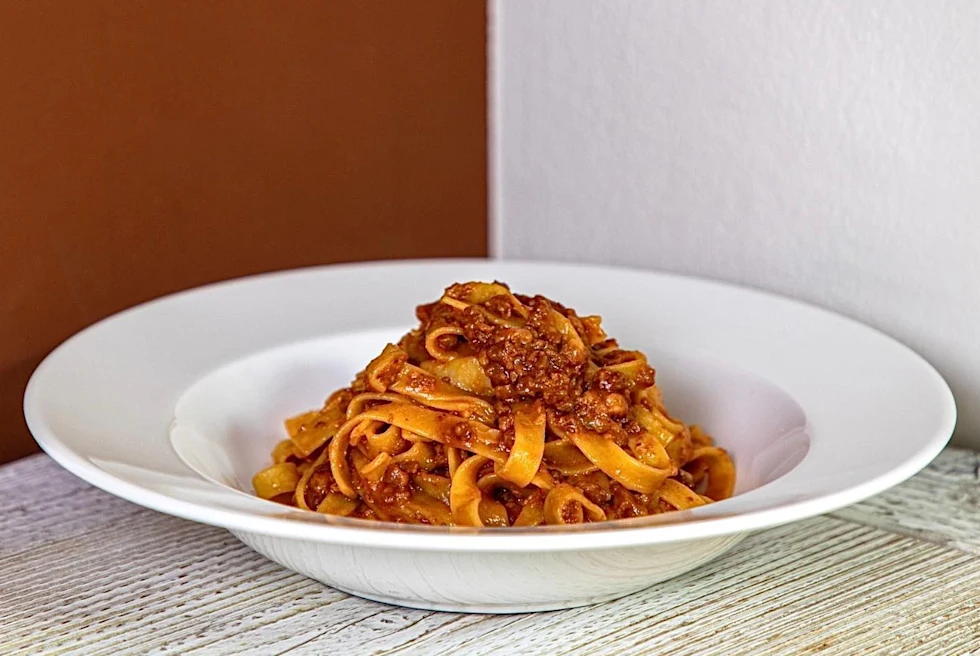 Adesso Pasta Car Ristorante's Tagliatelle al Ragu.