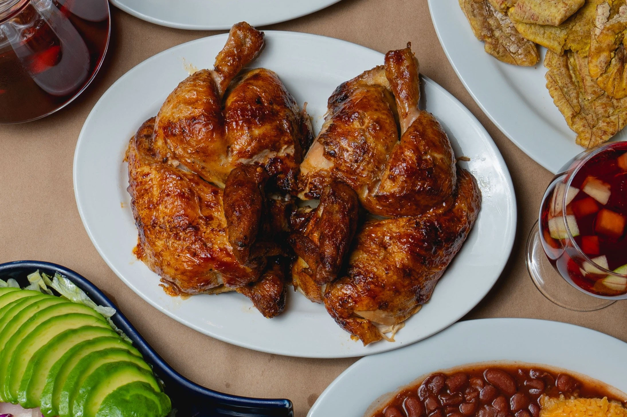 Pio Pio, New York City's Premier Peruvian Restaurant specializes in “Pollo ala Brasa” Rotisserie Chicken.