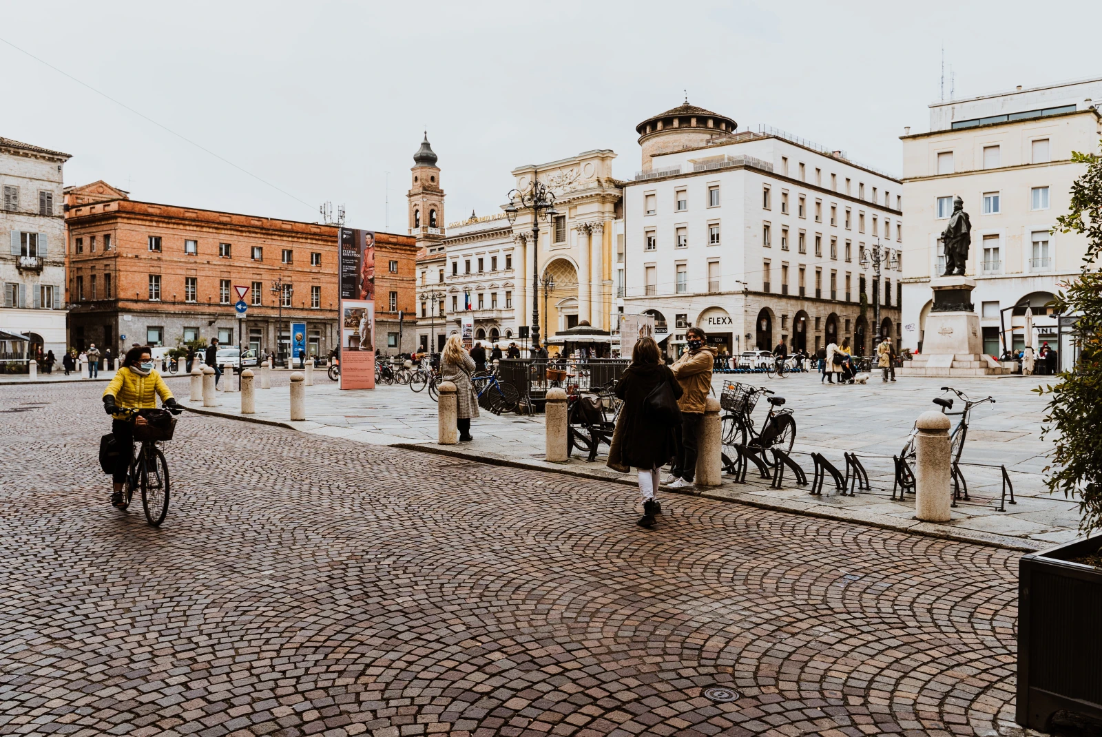 The city of Parma center square. 