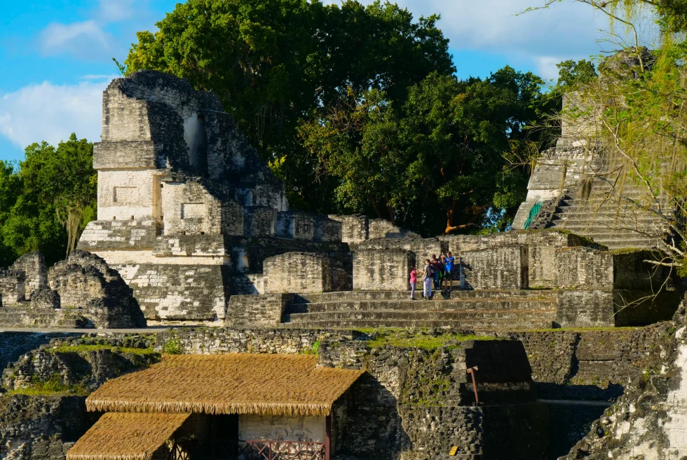 An ancient building in Antigua