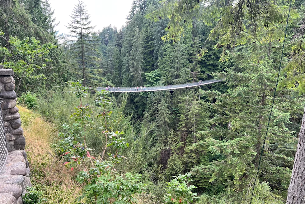 Capilano Suspension Bridge Park is one of Vancouver's most popular tourist attractions, known for its natural beauty, famous bridge and family-friendly activities.