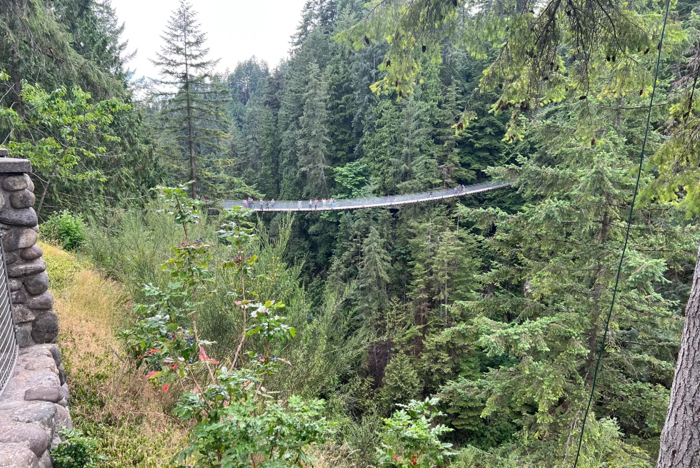 Capilano Suspension Bridge Park is one of Vancouver's most popular tourist attractions, known for its natural beauty, famous bridge and family-friendly activities.
