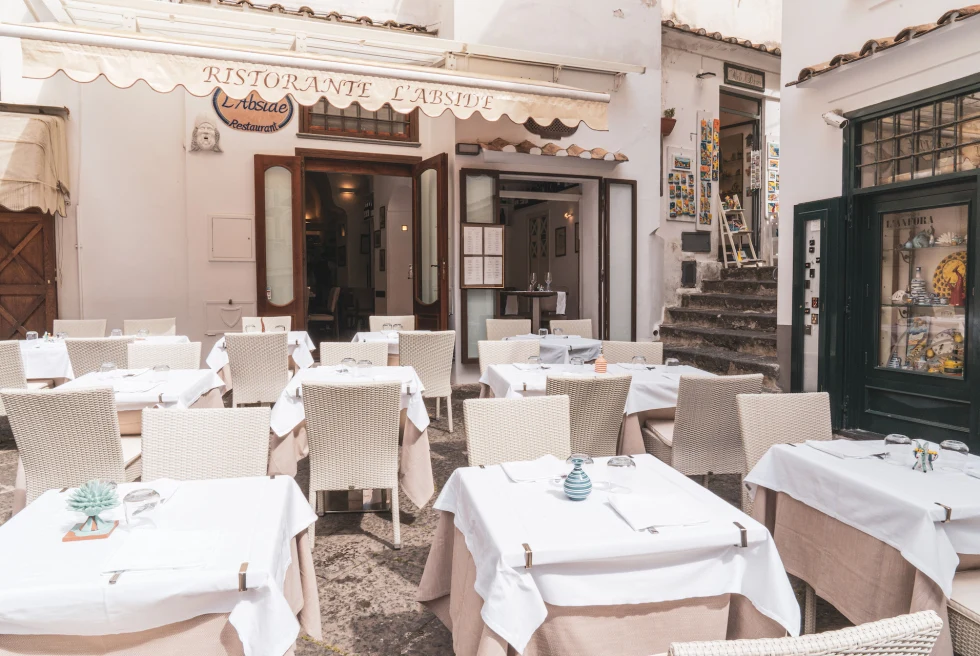 One of the known restaurants in Rome.