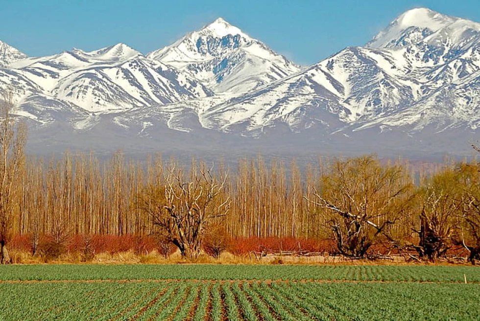 The Andes Mountains form the longest continental mountain range, stretching along the western edge of South America and offering breathtaking natural landscapes.