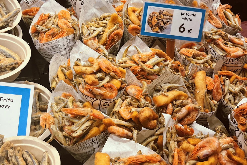 Barcelona street food.