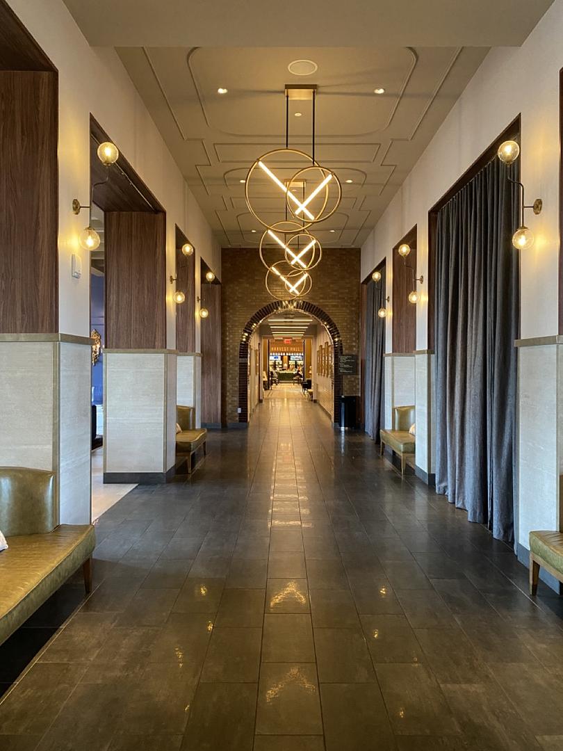 Elegant and spacious lobby