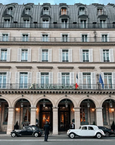 The original palace hotel in the heart of historic Paris.