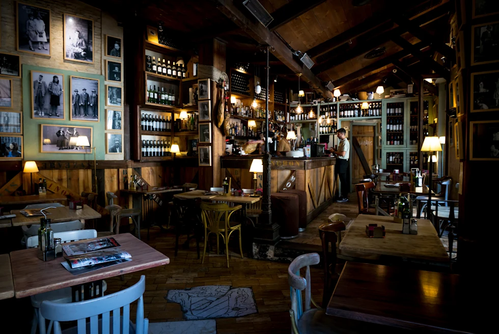 Old Spanish tapas cafe.