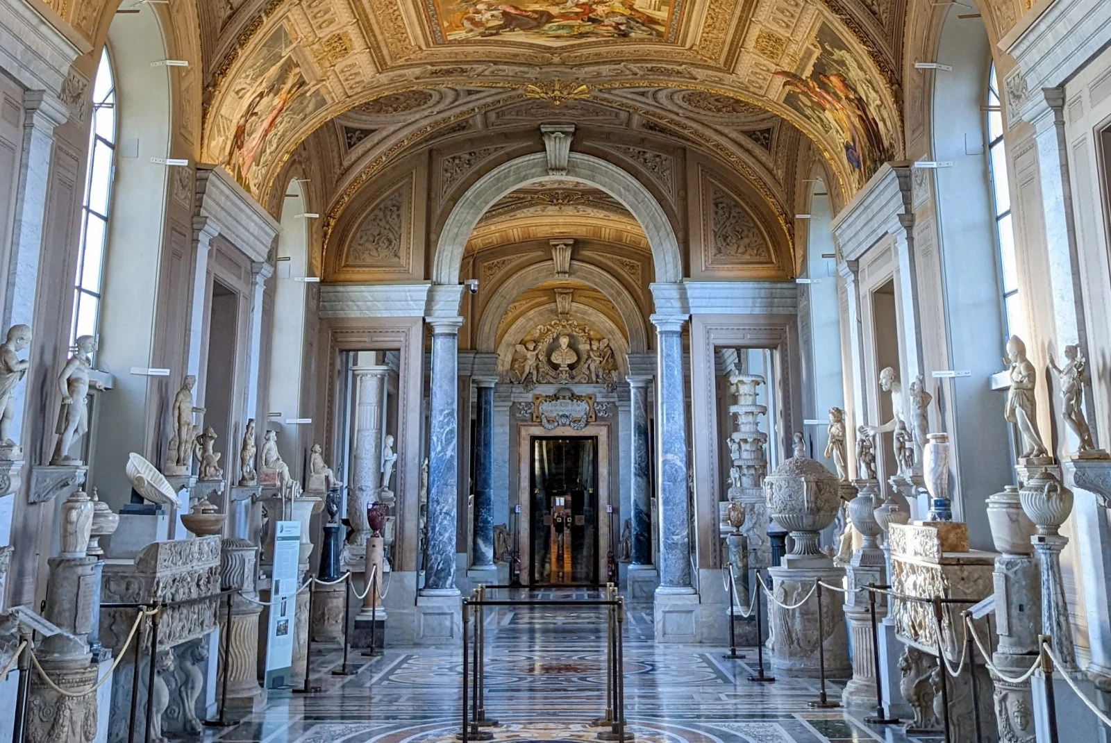Vatican in Rome from inside