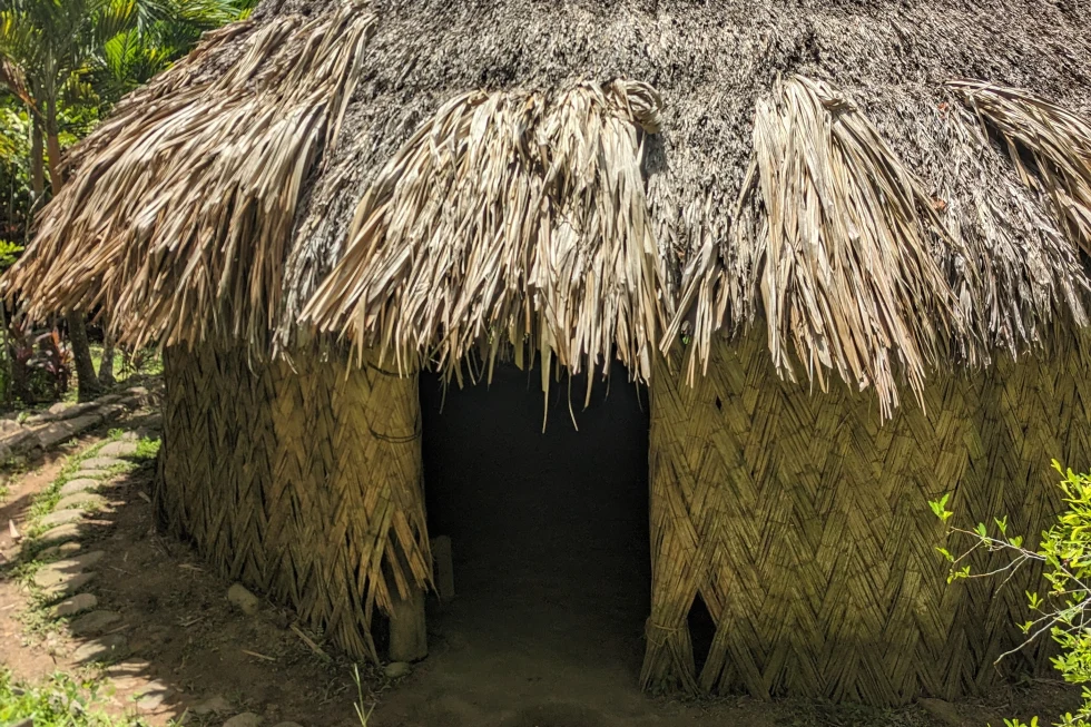A picture of a hut.