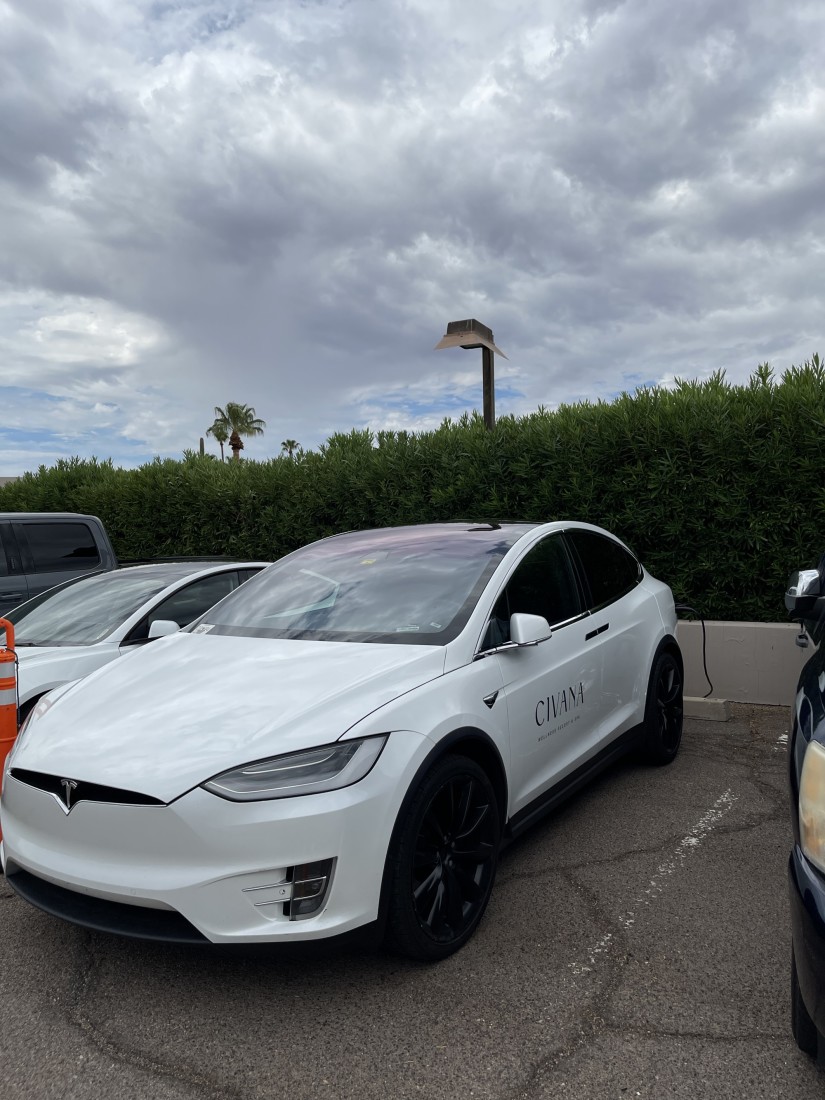 Civana Resort Airport Transfer Tesla