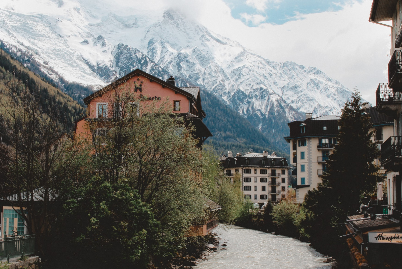 Mont Blanc in Chamonix, France