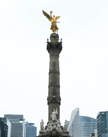 Angel de la Independencia in Mexico City. 