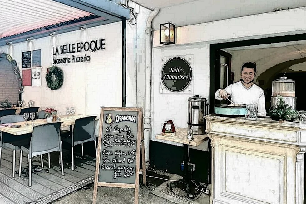 La Belle Epogue is the La Pizzeria in Ajaccio.