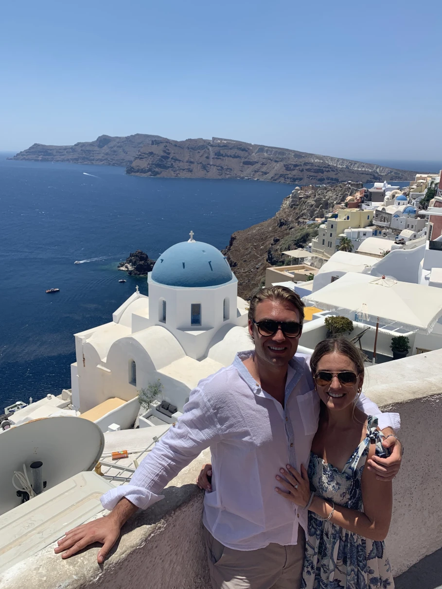 Greece is one of the best places to go as a couple.